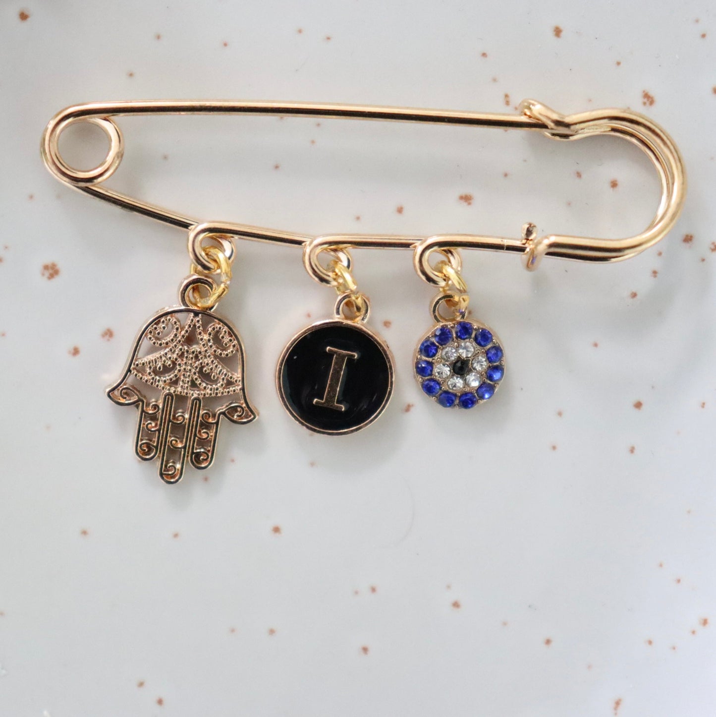 Hamsa Evil Eye Protection Keepsake Pin