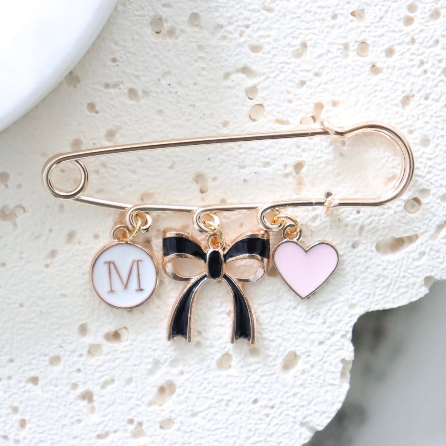 Cute Bow Keepsake Pin