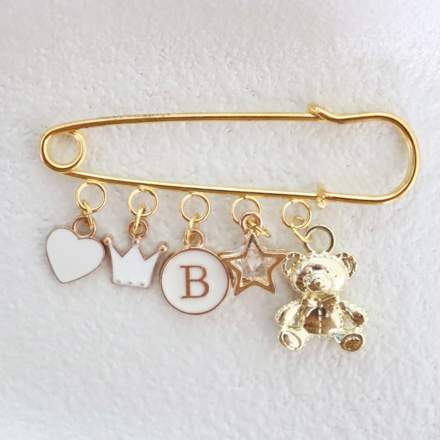Royal Teddy Keepsake Pin