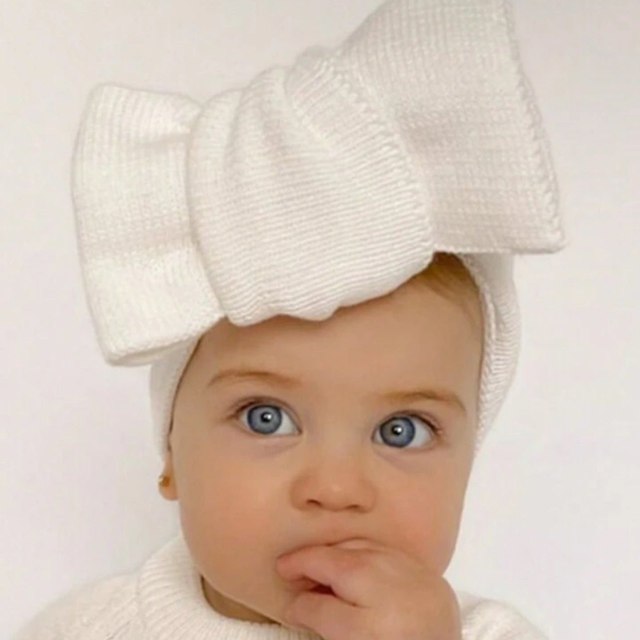 Headband - Knitted White