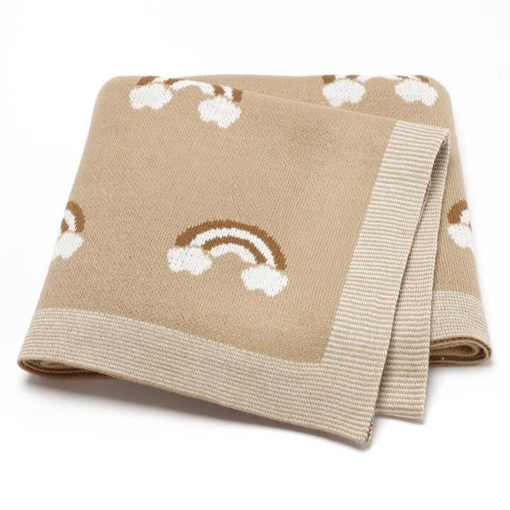 Baby Blanket - Coffee Rainbow