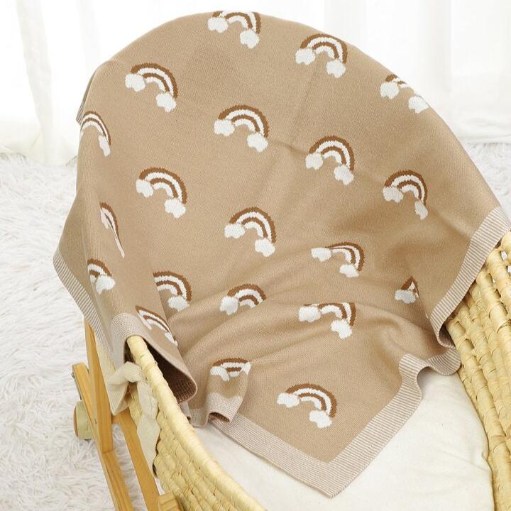 Baby Blanket - Coffee Rainbow