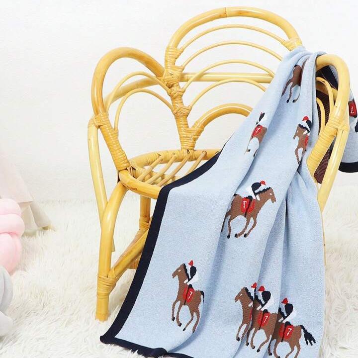 Baby Blanket - Polo Blue