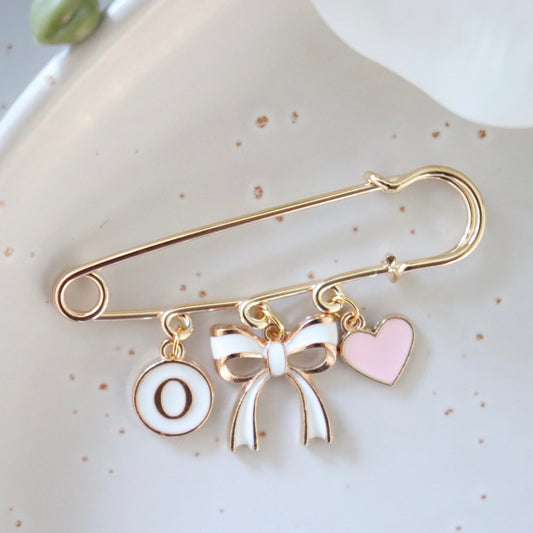 Cute Bow Keepsake Pin