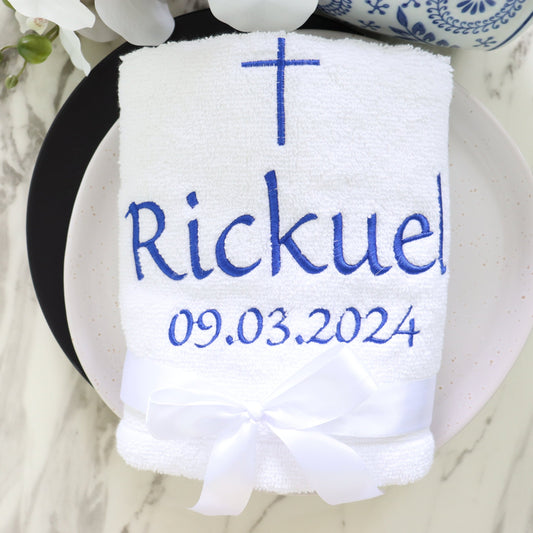 Embroidered Baptism Towels