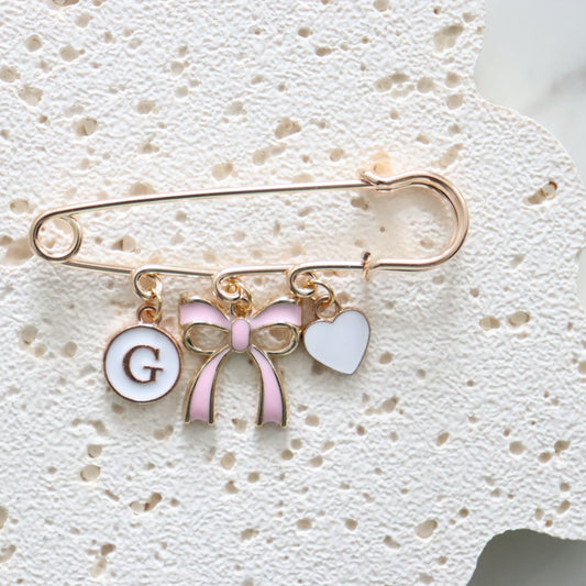 Cute Bow Keepsake Pin