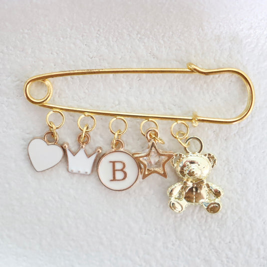 Royal Teddy Keepsake Pin