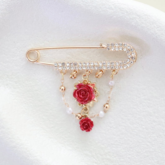 Diamanté Luxe Eternal Romance Keepsake Pin