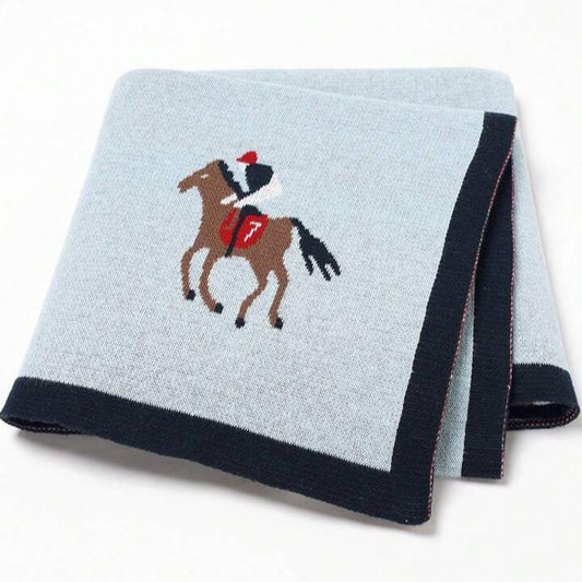 Baby Blanket - Polo Blue